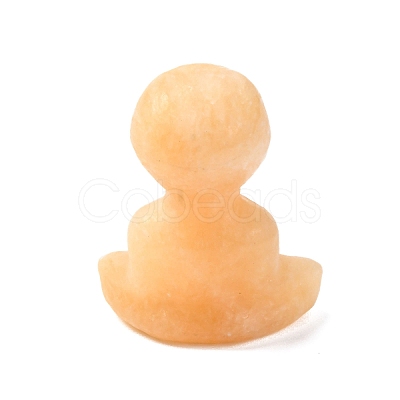 Natural Yellow Jade Display Decorations DJEW-P019-E06-1