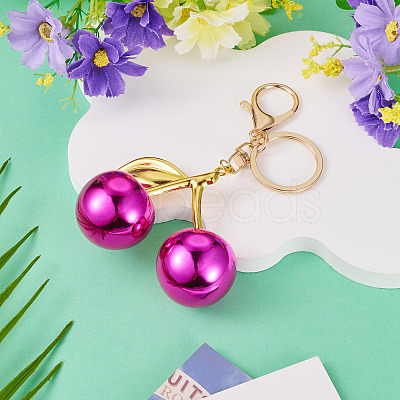 Acrylic Cherry Keychain KEYC-TAC00063-02-1