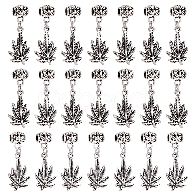 CHGCRAFT 50Pcs Tibetan Style Alloy Pendants FIND-CA0005-66-1