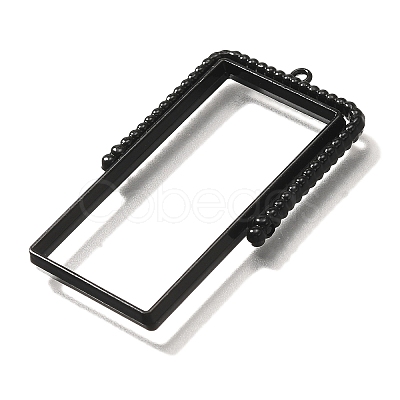 Alloy Open Back Bezel Pendants PALLOY-I223-07EB-1