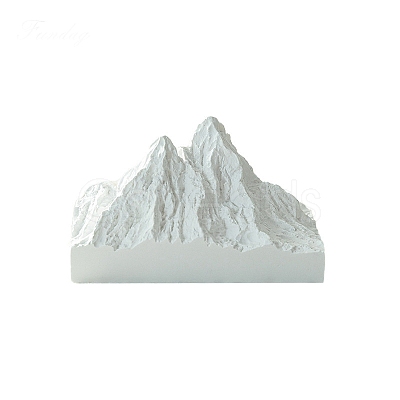 Gesso Alps Snow Mountain Statue Ornaments AUTO-PW0002-03-1