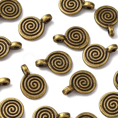 Tibetan Style Alloy Charms MLF0339Y-NF-1