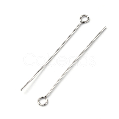 304 Stainless Steel Eye Pins STAS-YW0001-51-1