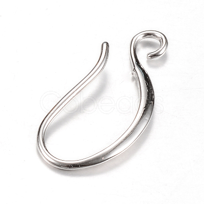 Brass Earring Hooks LS-KK-R037-14P-1
