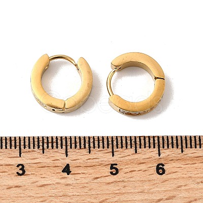 304 Stainless Steel Hoop Earrings EJEW-L302-02G-03-1