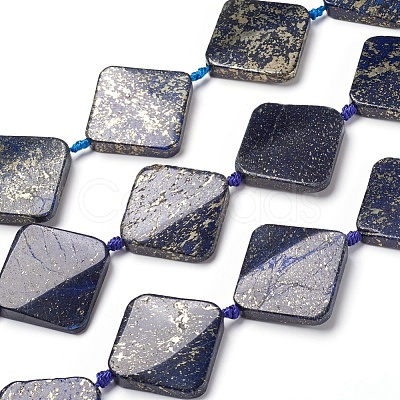 Natural Lapis Lazuli Beads Strands G-I194-32-1