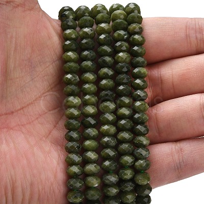Natural TaiWan Jade Beads Strands G-Z111-A44-1