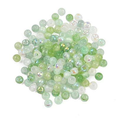 Mixed Color Imitation Cat Eye Glass Round Seed Beads SEED-NH0003-01A-02-1