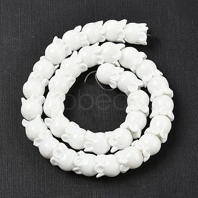 Gold Sand Lampwork Beads Strands LAMP-P069-02A-11-1