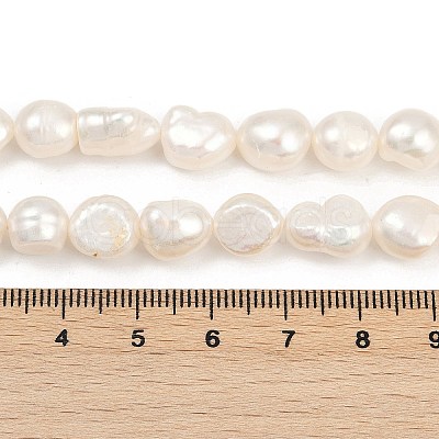 Natural Cultured Freshwater Pearl Beads Strands PEAR-P064-20K-03A-1