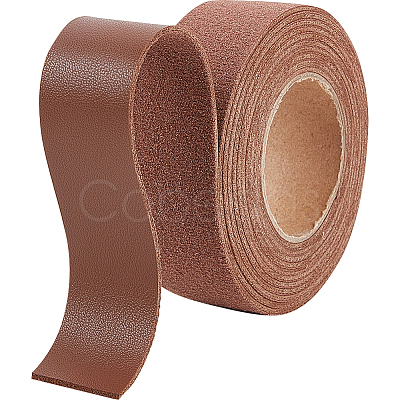 2M PVC Imitation Leather Ribbons SRIB-WH0011-125B-04-1