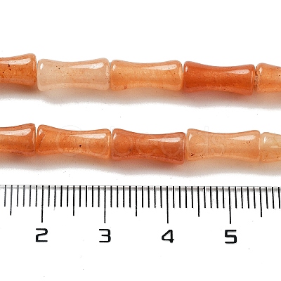 Natural Red Aventurinee Beads Strands G-Q178-A17-01B-1