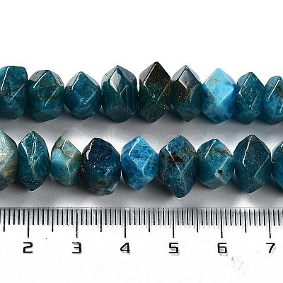 Natural Apatite Beads Strands G-D091-A09-1