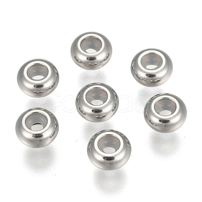 304 Stainless Steel Beads X-STAS-L222-41C-P-1