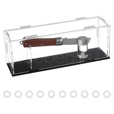 Acrylic Cutter Display Box ODIS-WH0038-200-1