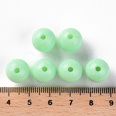 Opaque Acrylic Beads X-MACR-S370-C12mm-A05-1