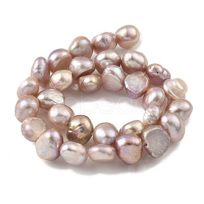 Natural Cultured Freshwater Pearl Beads Strands PEAR-A006-04C-1