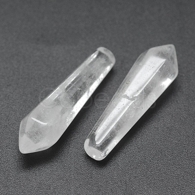 Natural Quartz Crystal Pointed Beads X-G-E490-C06-1