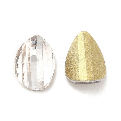 Glass Rhinestone Cabochons GLAA-B012-07-1