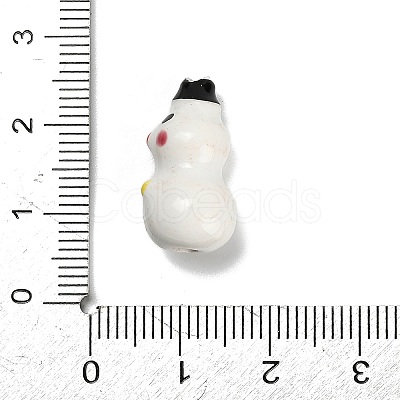 Christmas Handmade Porcelain Beads LS-PORC-L081-01C-1