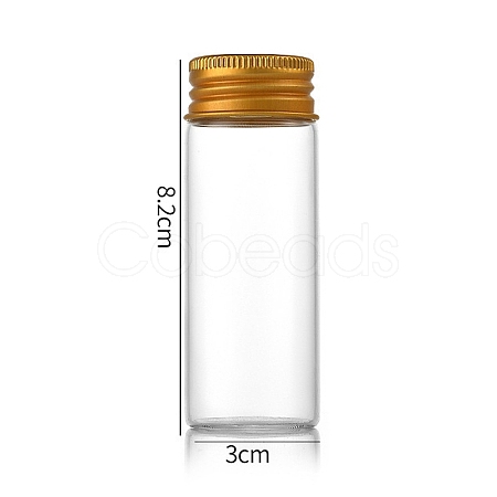 Clear Glass Bottles Bead Containers CON-WH0085-75F-02-1