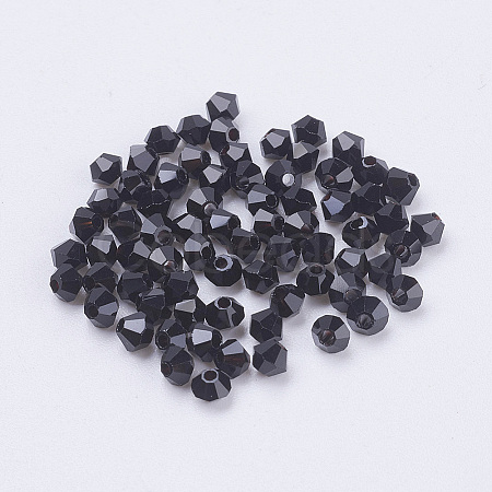Imitation Austrian Crystal Beads SWAR-F022-3x3mm-280-1