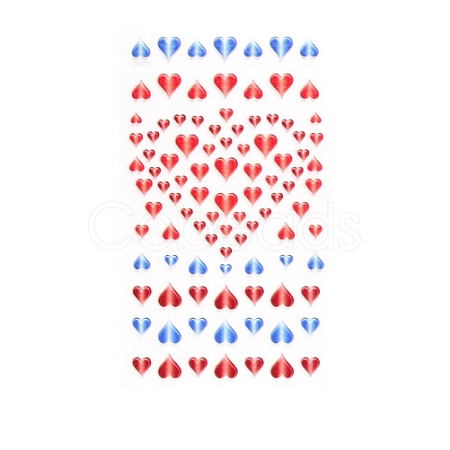 Valentine's Day 5D Love Nail Art Sticker Decals MRMJ-R109-Z-D4363-02-1