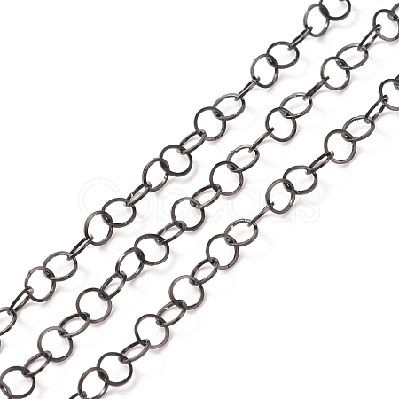 Ion Plating(IP) 304 Stainless Steel Rolo Chains CHS-B001-03B-1