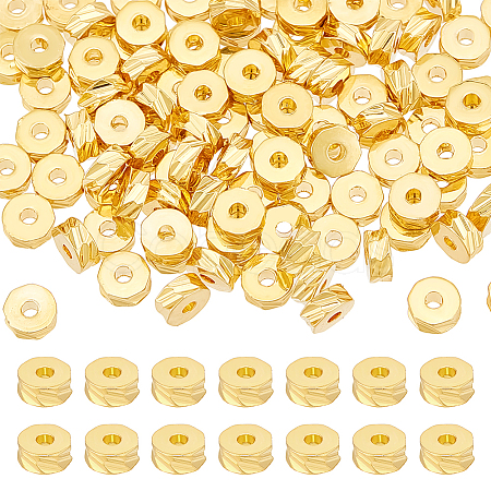 100Pcs Brass Bead KK-BC0013-53C-1