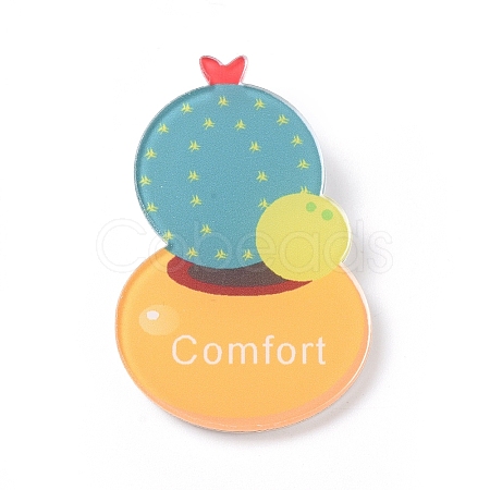Fridge Magnets Acrylic Decorations AJEW-I042-21-1