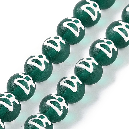 Handmade Lampwork Beads GLAA-B021-07B-12-1
