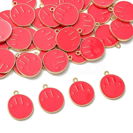 35Pcs Alloy Enamel Pendants ENAM-YW0008-01F-1