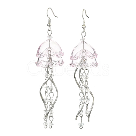 Iron Dangle Earrings EJEW-FS00019-1