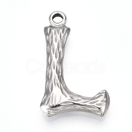 304 Stainless Steel Pendants STAS-N117-01P-L-1