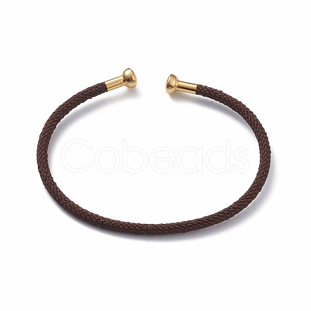 Braided Carbon Steel Wire Bracelet Making MAK-A017-B02-1
