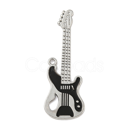 Platinum Plated Alloy Enamel Big Pendants PALLOY-M218-08P-02-1