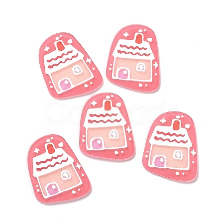 Printed Acrylic Cabochons MACR-C003-31-1
