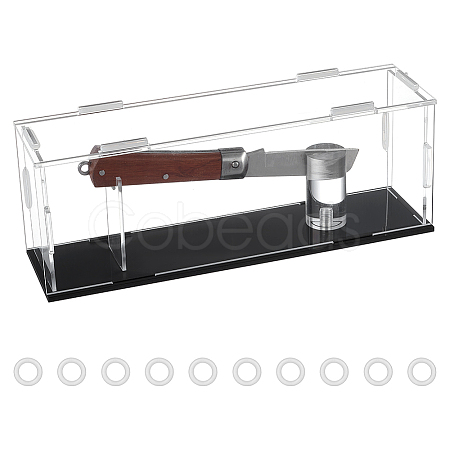 Acrylic Cutter Display Box ODIS-WH0038-200-1