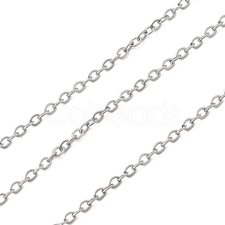 Tarnish Resistant 304 Stainless Steel Cable Chains CHS-Q001-10-100m-1