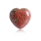 Natural Unakite Healing Stones, Heart Love Stones, Pocket Palm Stones for Reiki Ealancing, Heart, 15x15x10mm