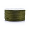 Polyester Braided Cords, for Jewelry Making Beading Crafting, Olive Drab, 2mm, about 21.87 yards(20m)/roll