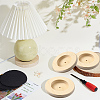 Rubber Wood Timber Table Lamp Base WOOD-PH0003-60A-4