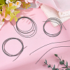 3 Bags Round French Wire Gimp Wire TWIR-SC0001-08-4