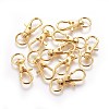 Alloy Swivel Lobster Claw Clasps X-IFIN-E548Y-G-1