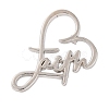 Faith Theme Zinc Alloy Brooch JEWB-C035-02B-P-1
