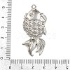 304 Stainless Steel with Crystal Rhinestone Big Pendants SA-CBABA5E-11P-3