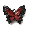 Red and Black Double Screen Alloy Pendants FIND-Z067-01B-02-1