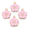 Alloy Enamel Pendants ENAM-S121-115B-1