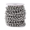 Tarnish Resistant 304 Stainless Steel Ball Chains CHS-A002B-1.5mm-3