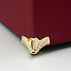 24 Stes 2 Colours Zinc Alloy Bracket FIND-GF0001-79-6